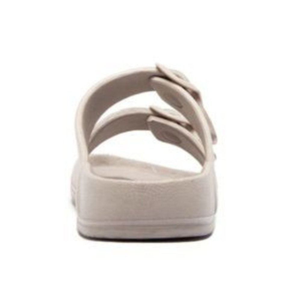 !!NEW!! Lightweight Double Buckle Sandals – Taupe Grey - Picture 3 of 9